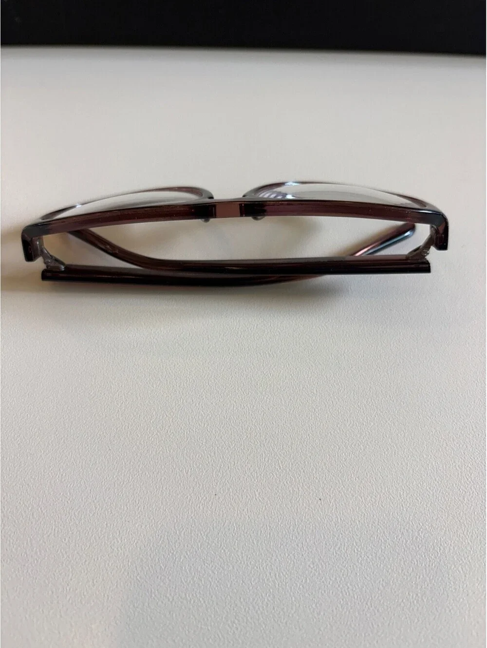 Vera Cruz VC-M08 Translucent Black Eyeglass Frames Only Palm Springs Aviator 55